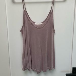 Lush Swing Tank Top in Mauve